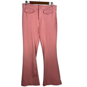 ROMEO‎ AND JULIET COUTURE KNIT HIGH RISE BELL BOTTOM WOMEN'S PANTS